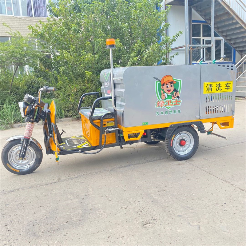 新乡电动高压冲洗车CX700A（不锈钢箱体）