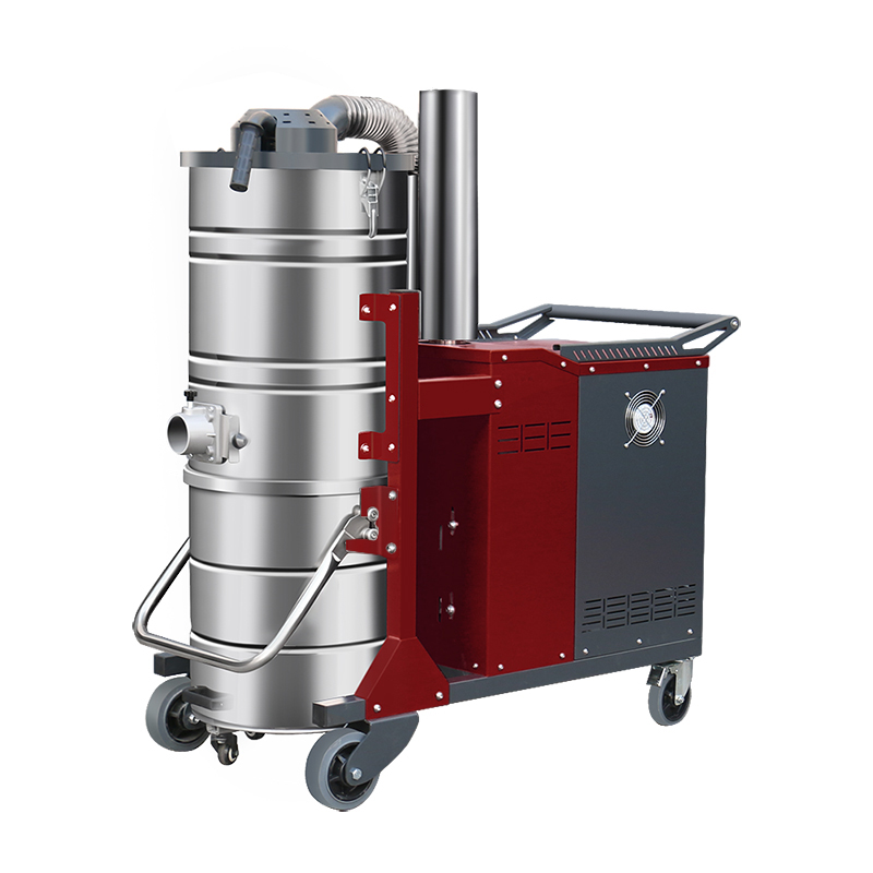 新乡坦洁380V 双桶手动反吹工业吸尘器X8系列